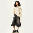 Unisex 100% Cotton Solid Color Long Sleeve T-shirt（280GSM）