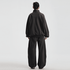 Unisex Brushed Stand-collar Zip-up Jacket（410GSM）