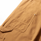 Unisex Loose-Fit Utility Bib Overall Jumpsuit