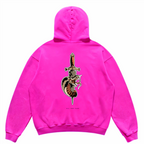 Unisex Super Heavyweight Oversized Faded Hoodie(440GSM)