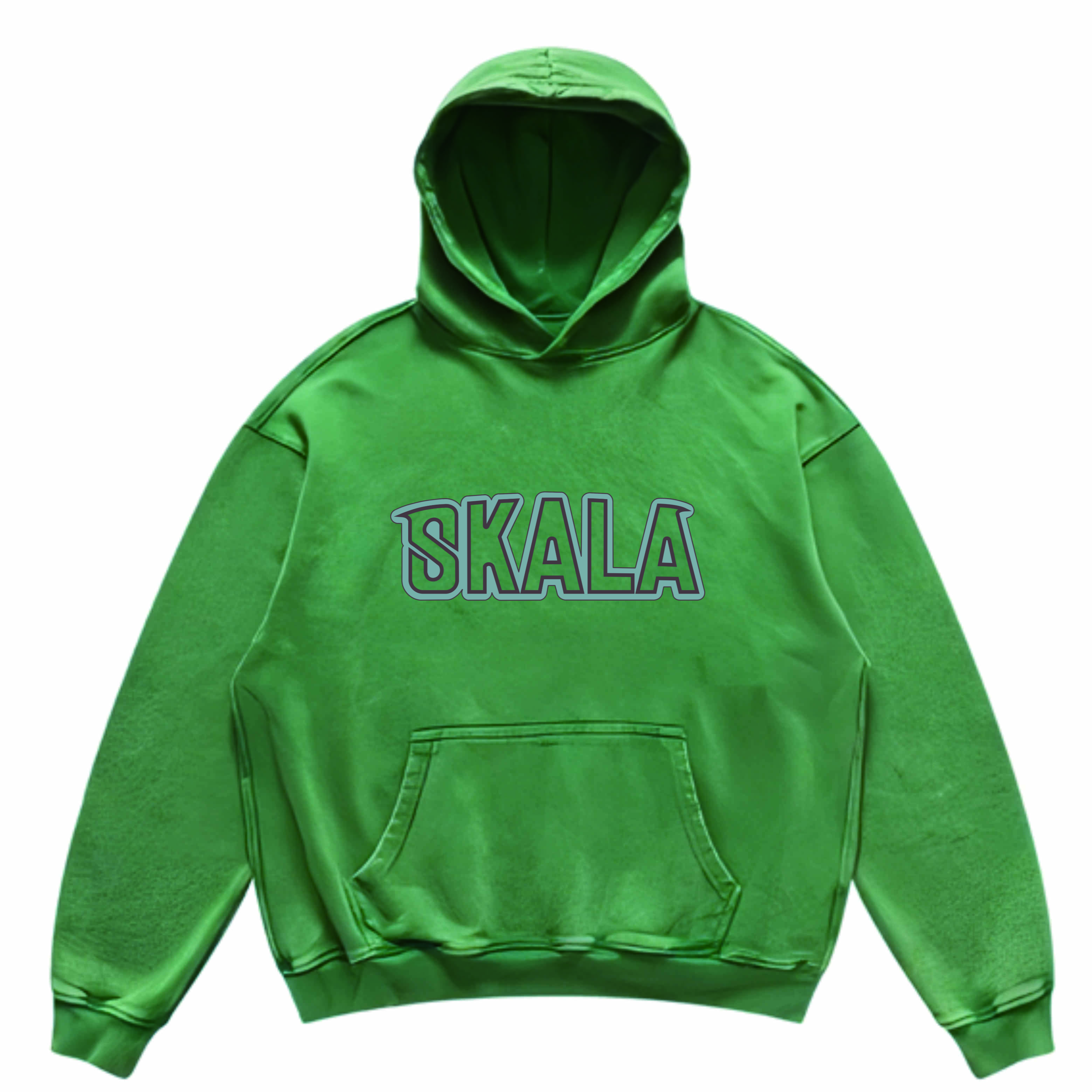 Unisex Super Heavyweight Oversized Faded Hoodie(440GSM)