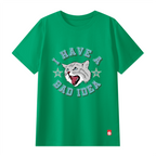 Unisex Classic Crew Neck Combed Mercerized T-shirt(180GSM)