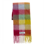 Imitation Cashmere Tassel Rainbow Scarf