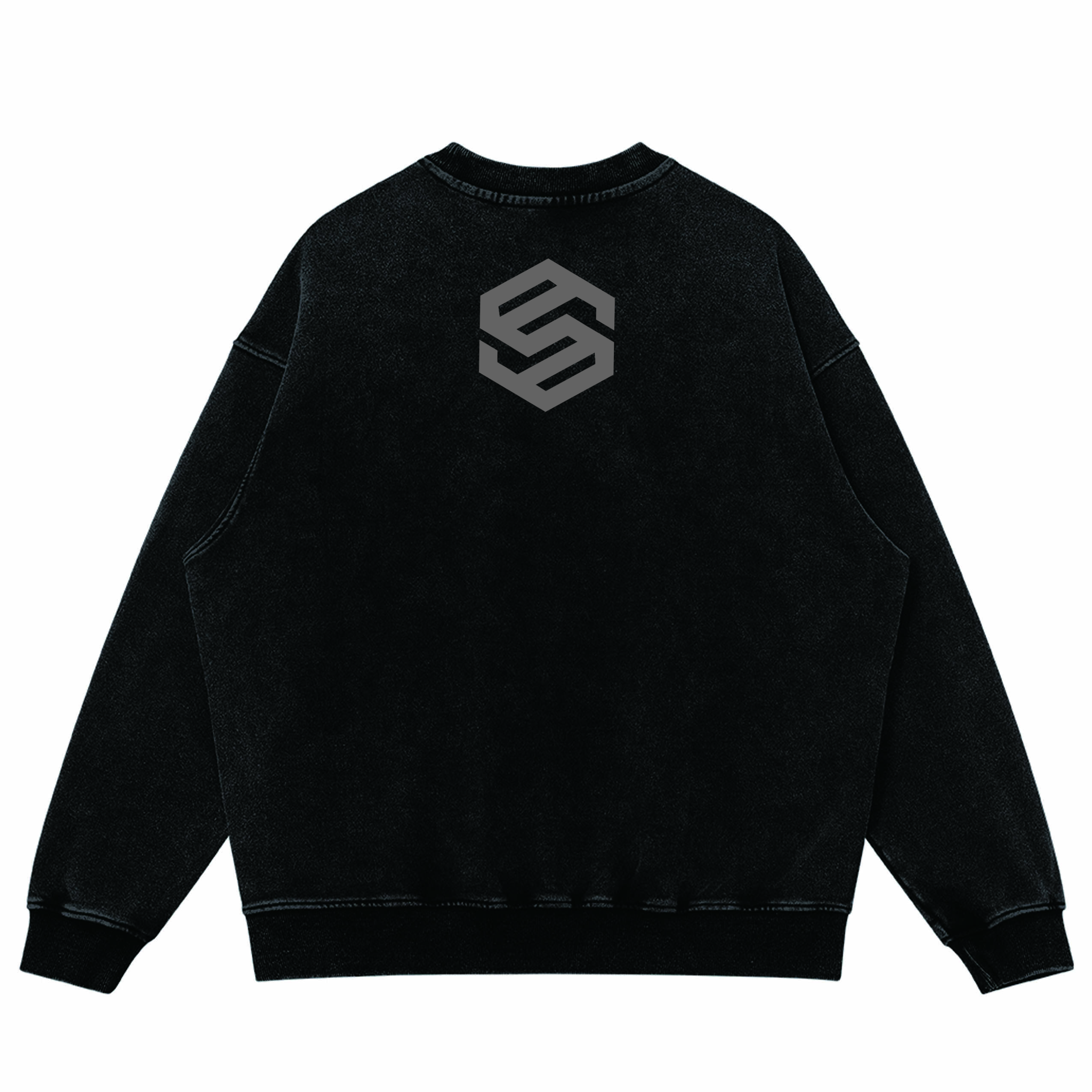 Unisex Super Heavyweight Oversized Faded Sweatshirt(440GSM)