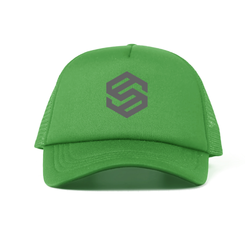 Foam Trucker Hat with Mesh Panels