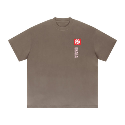 Unisex Oversized Heavyweight  Solid Color T-Shirt(420GSM)