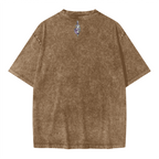 Unisex Oversized Snow Wash T-shirt(285GSM)