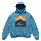 Unisex Super Heavyweight Oversized Faded Hoodie(440GSM)