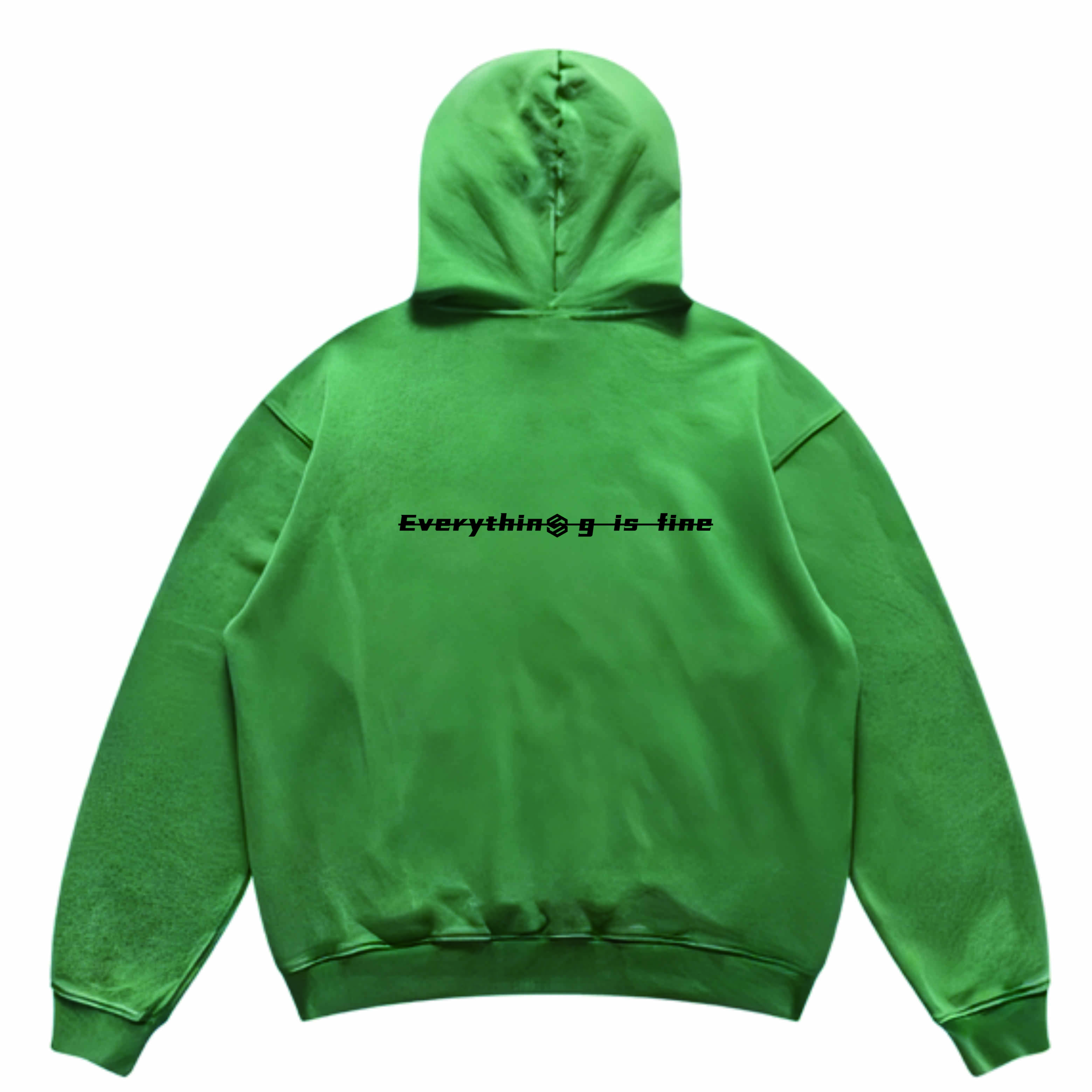 Unisex Super Heavyweight Oversized Faded Hoodie(440GSM)