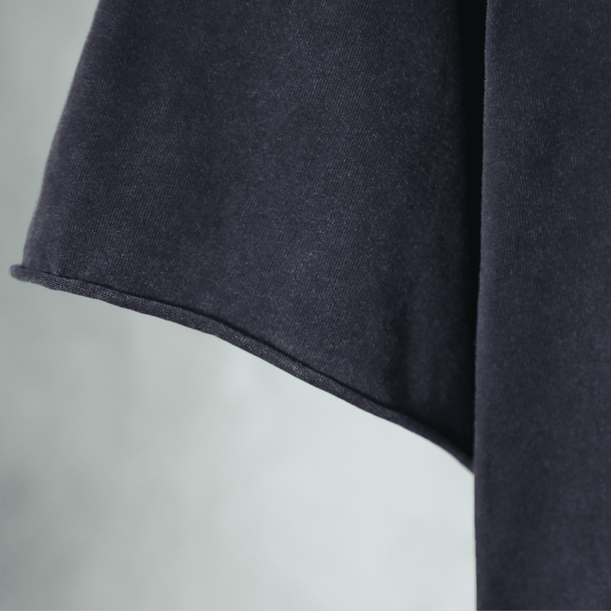 Unisex Cropped Snow Washed T-shirt(300GSM)