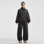 Unisex Brushed Stand-collar Zip-up Jacket（410GSM）