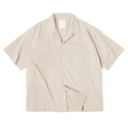 Cuban Collar Short-sleeve Shirt