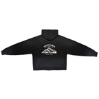 Unisex Washed Distressed Dystopian Streetwear Zip-Up Hoodie(420GSM)