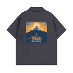 Cuban Collar Short-sleeve Shirt