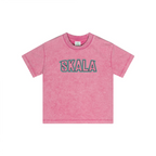 Streetwear Kids Vintage Washed T-Shirt(240GSM)