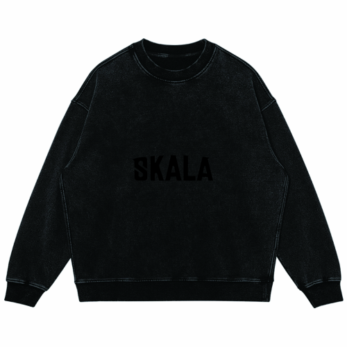 Unisex Super Heavyweight Oversized Faded Sweatshirt(440GSM)