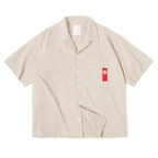 Cuban Collar Short-sleeve Shirt