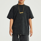 Streetwear Kids Vintage Washed T-Shirt(240GSM)