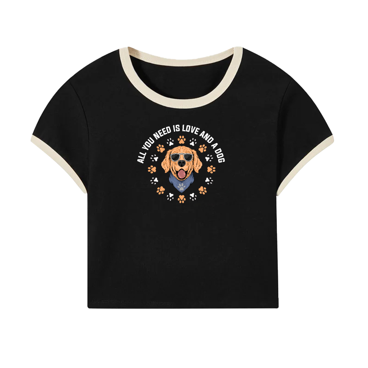 Core Baby Tee Color Ribbing(200GSM)