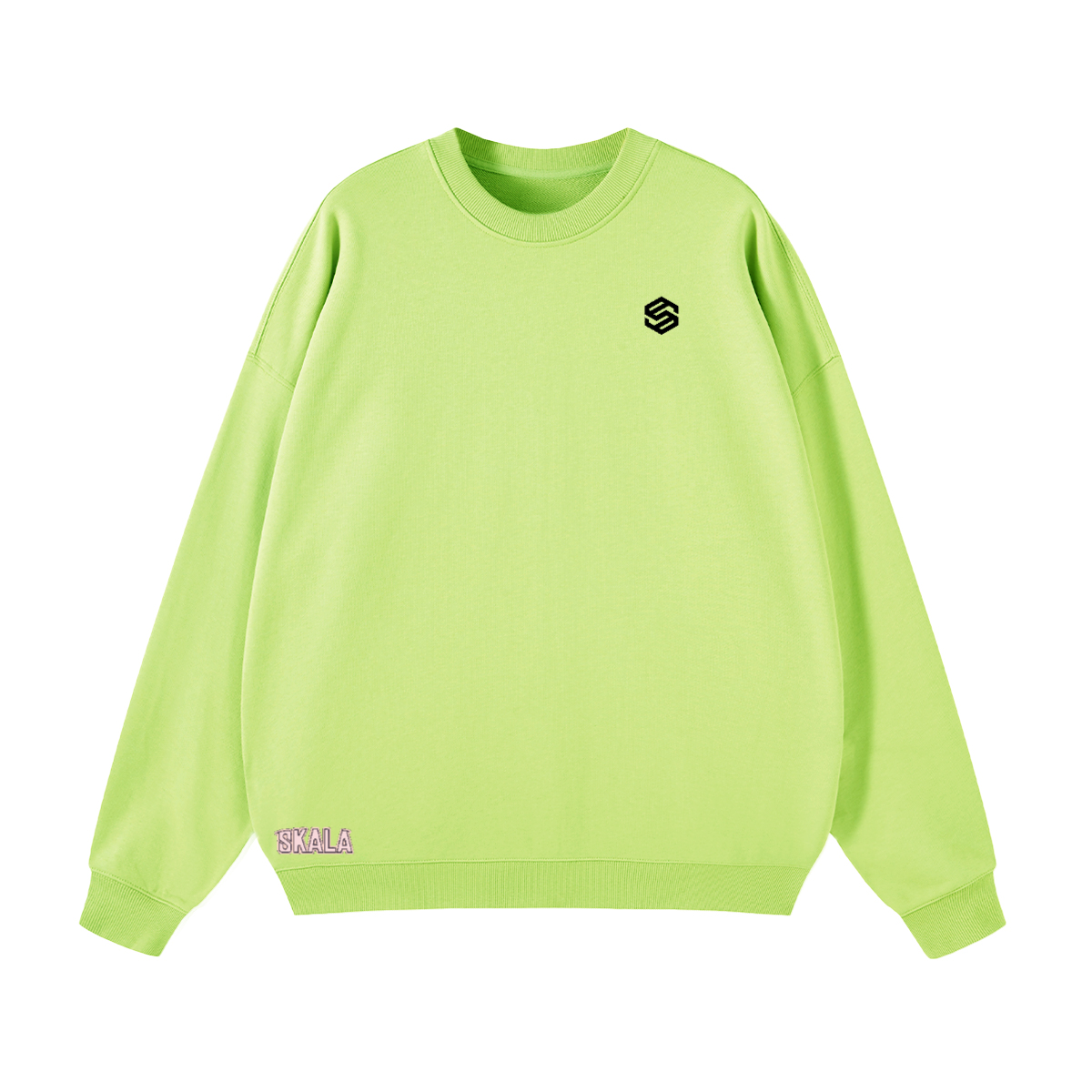 Unisex 100% Cotton Lightweight Oversize Crewneck Sweatshirt (290 GSM)