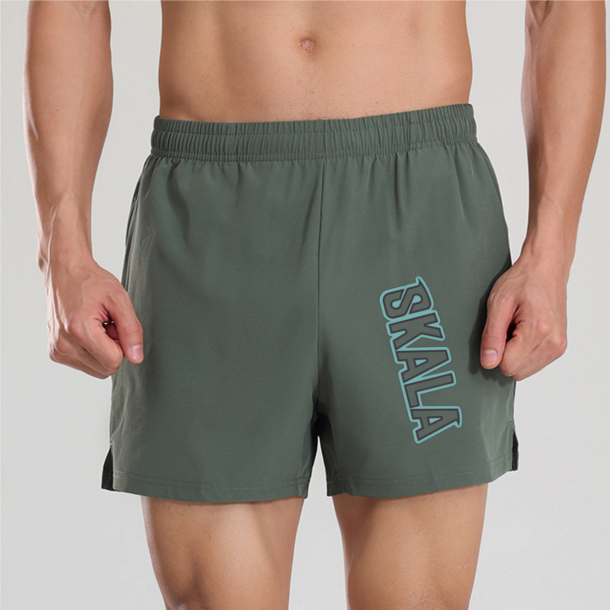 Lulu quick-dry sports shorts
