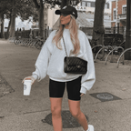 Unisex Cotton Lightweight Oversize Crewneck Sweatshirt