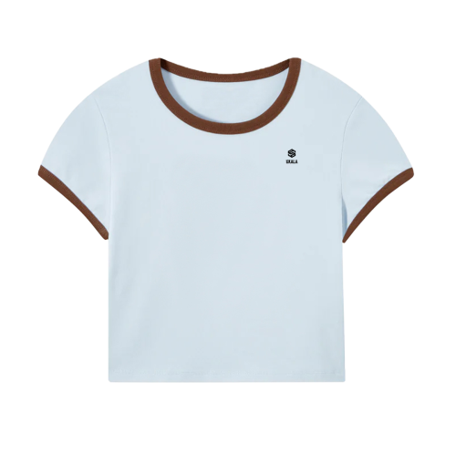 Core Baby Tee Color Ribbing(200GSM)