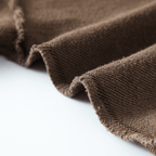 Cropped Oversized Washed Sweatshirt with Raw-Edge Streetwear Style