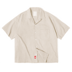 Cuban Collar Short-sleeve Shirt