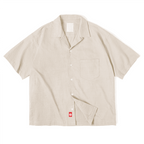 Cuban Collar Short-sleeve Shirt