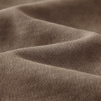 Cropped Oversized Washed Sweatshirt with Raw-Edge Streetwear Style