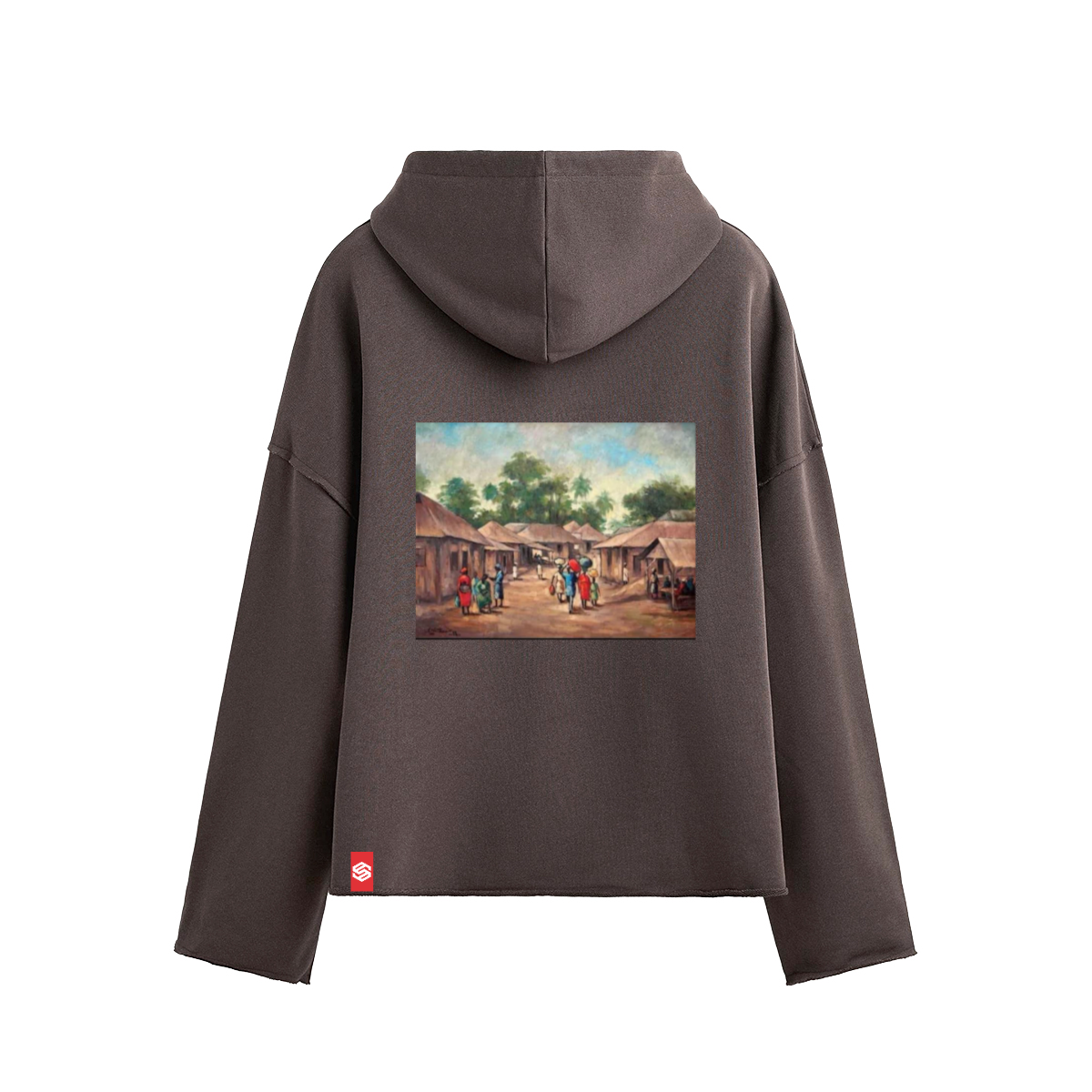 Unisex Boxy Hoodie（460GSM)