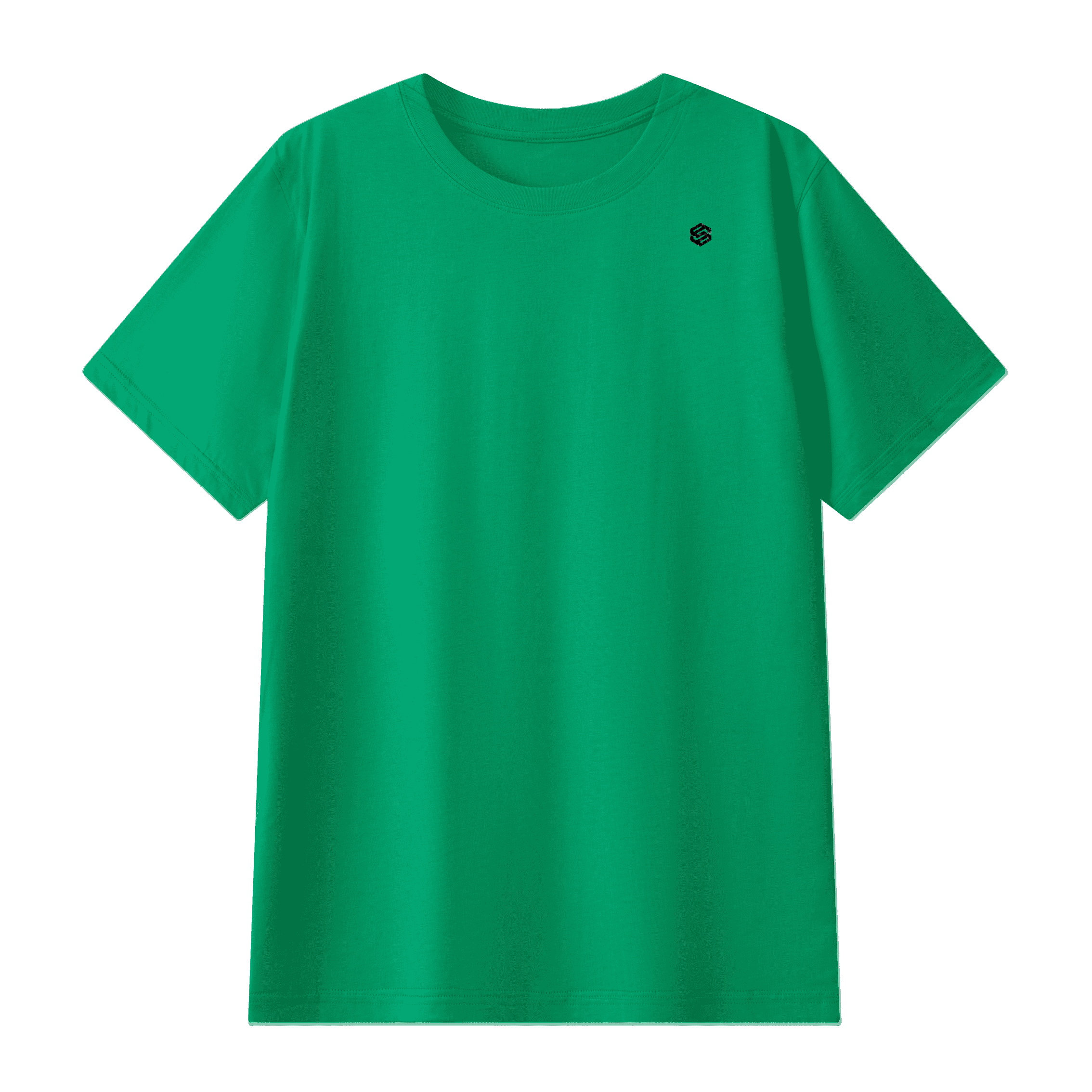 Unisex Classic Crew Neck Combed Mercerized T-shirt(180GSM)