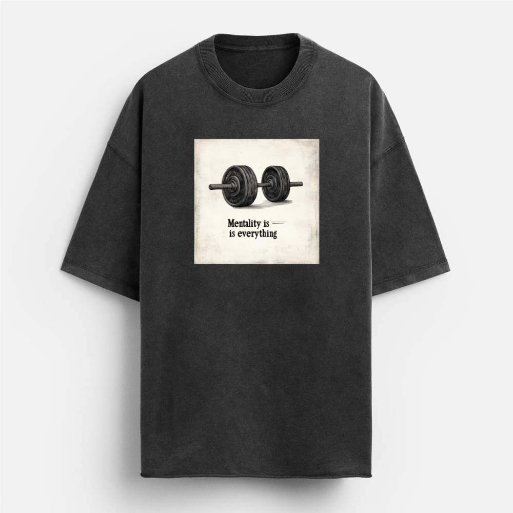 Unisex Washed Oversized Short Sleeve T-Shirt