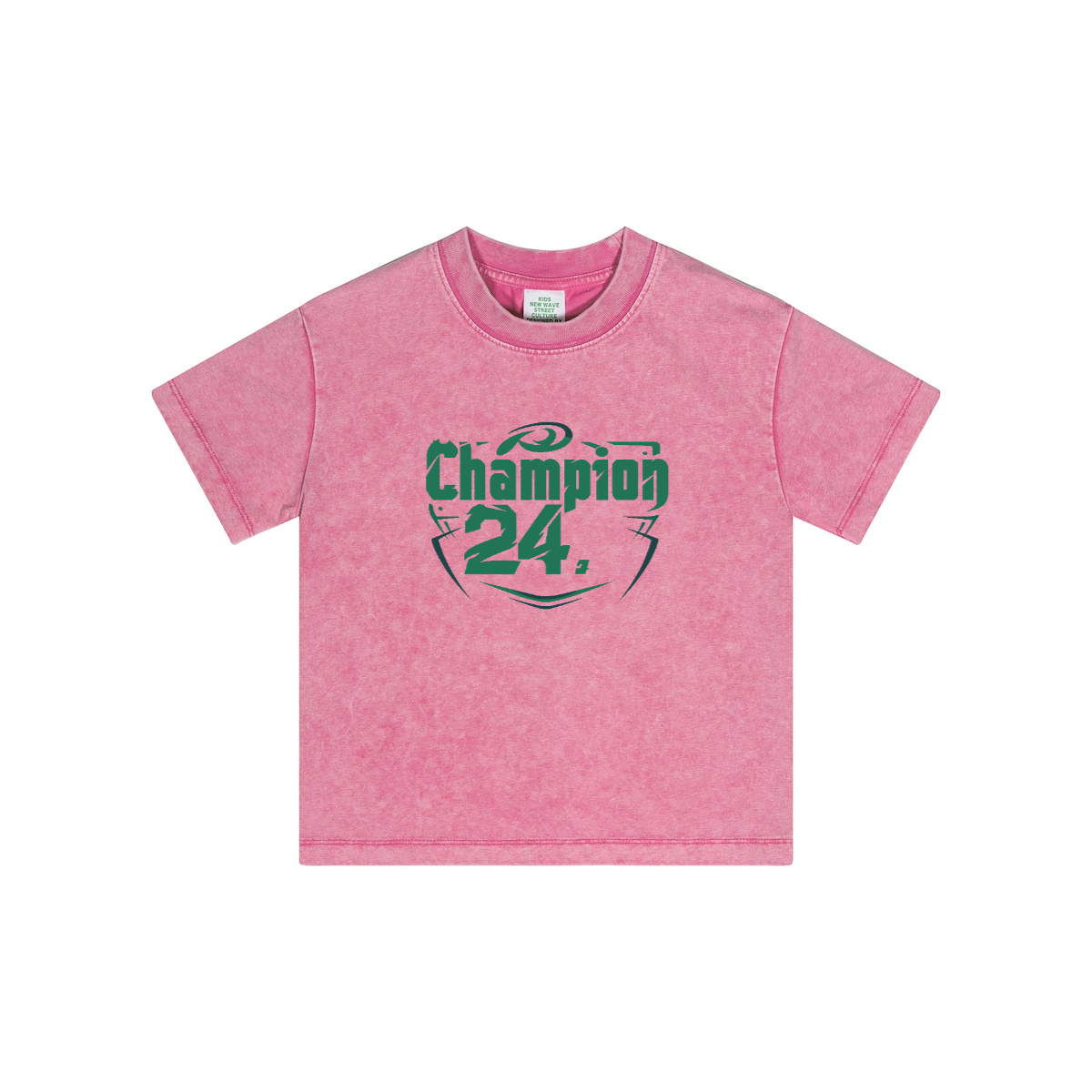 Streetwear Kids Vintage Washed T-Shirt(240GSM)