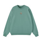 Unisex 100% Cotton Lightweight Oversize Crewneck Sweatshirt (290 GSM)