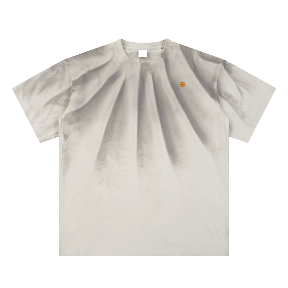 Hand-Scrunched Sunfade T-Shirt(250GSM)