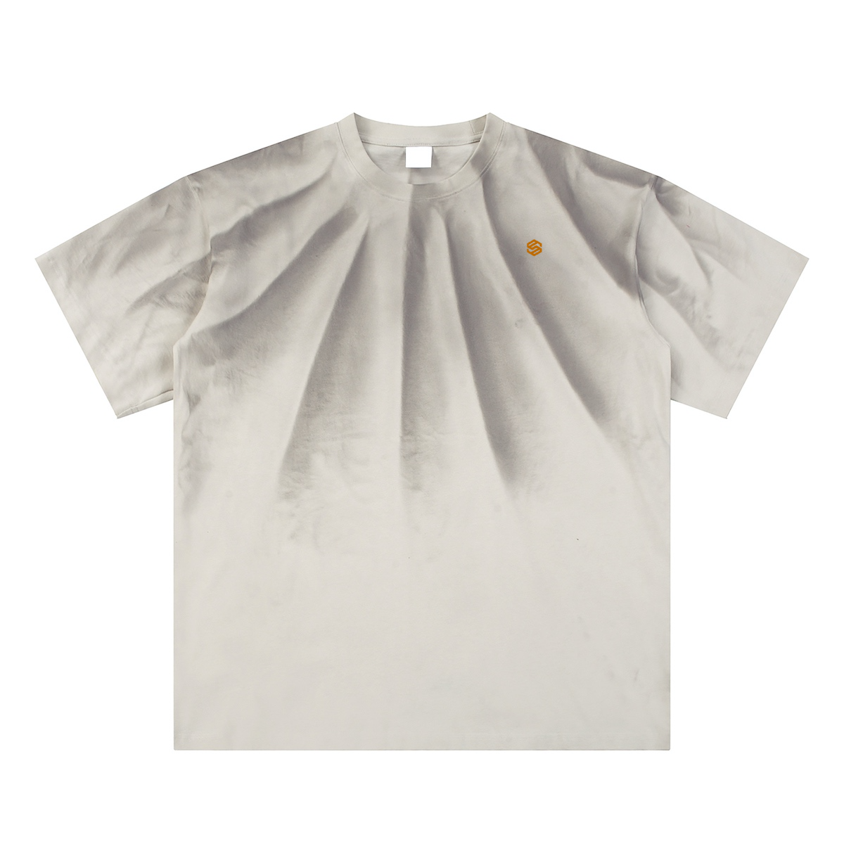 Hand-Scrunched Sunfade T-Shirt(250GSM)