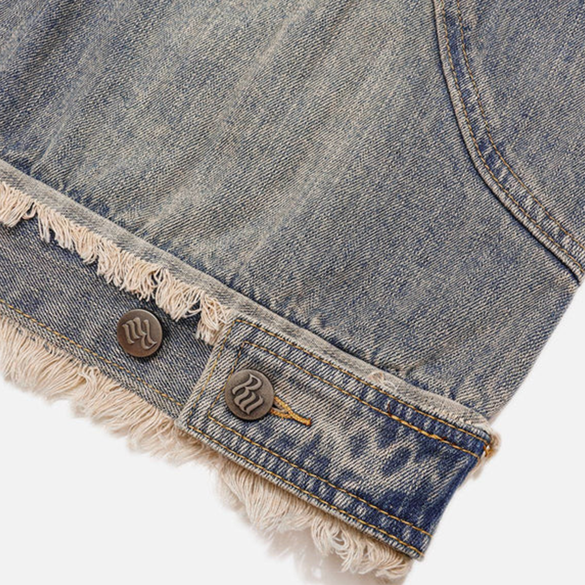 Unisex Washed Distressed