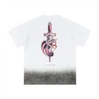 Bottom Sunfade Gradient Washed Vintage T-Shirt(250GSM)