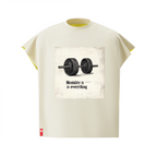 Unisex Reversible Boxy Fit Cropped T-Shirt（240GSM)