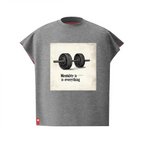 Unisex Reversible Boxy Fit Cropped T-Shirt（240GSM)