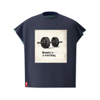 Unisex Reversible Boxy Fit Cropped T-Shirt（240GSM)