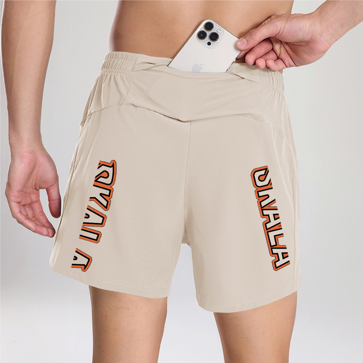 Lulu quick-dry sports shorts