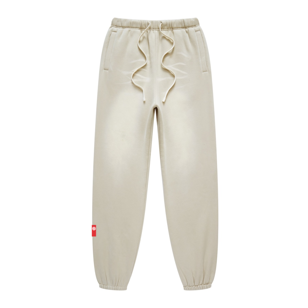 Unisex Streetwear Washed Dyed Joggers(440GSM)