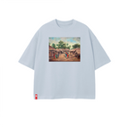 Unisex 100% Combed Cotton Cropped Oversized T-shirt (250g)