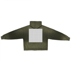 Unisex Washed Distressed Dystopian Streetwear Zip-Up Hoodie(420GSM)