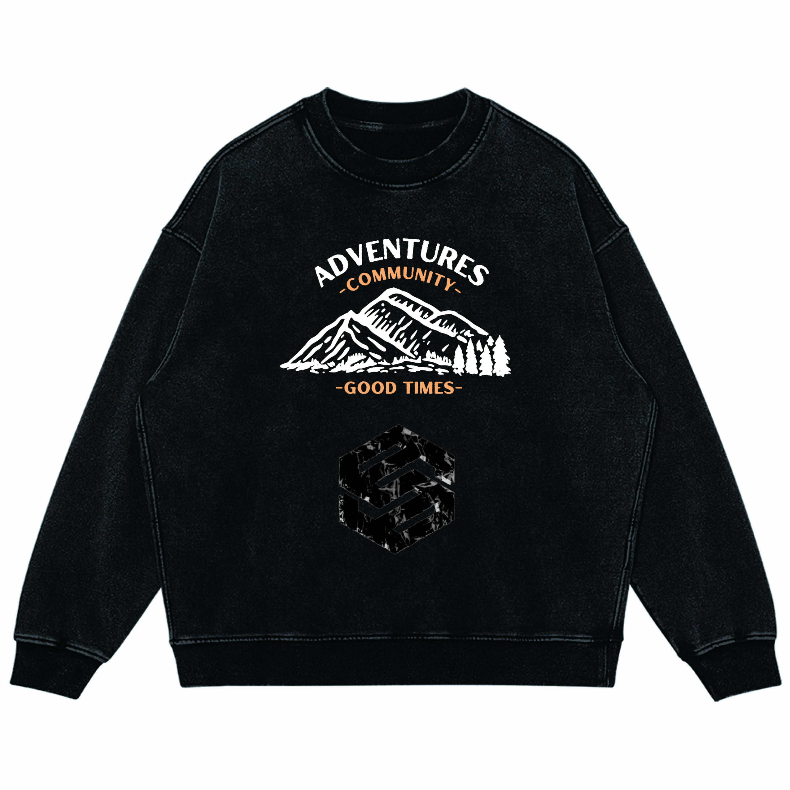 Unisex Super Heavyweight Oversized Faded Sweatshirt(440GSM)