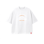 Unisex 100% Combed Cotton Cropped Oversized T-shirt (250g)