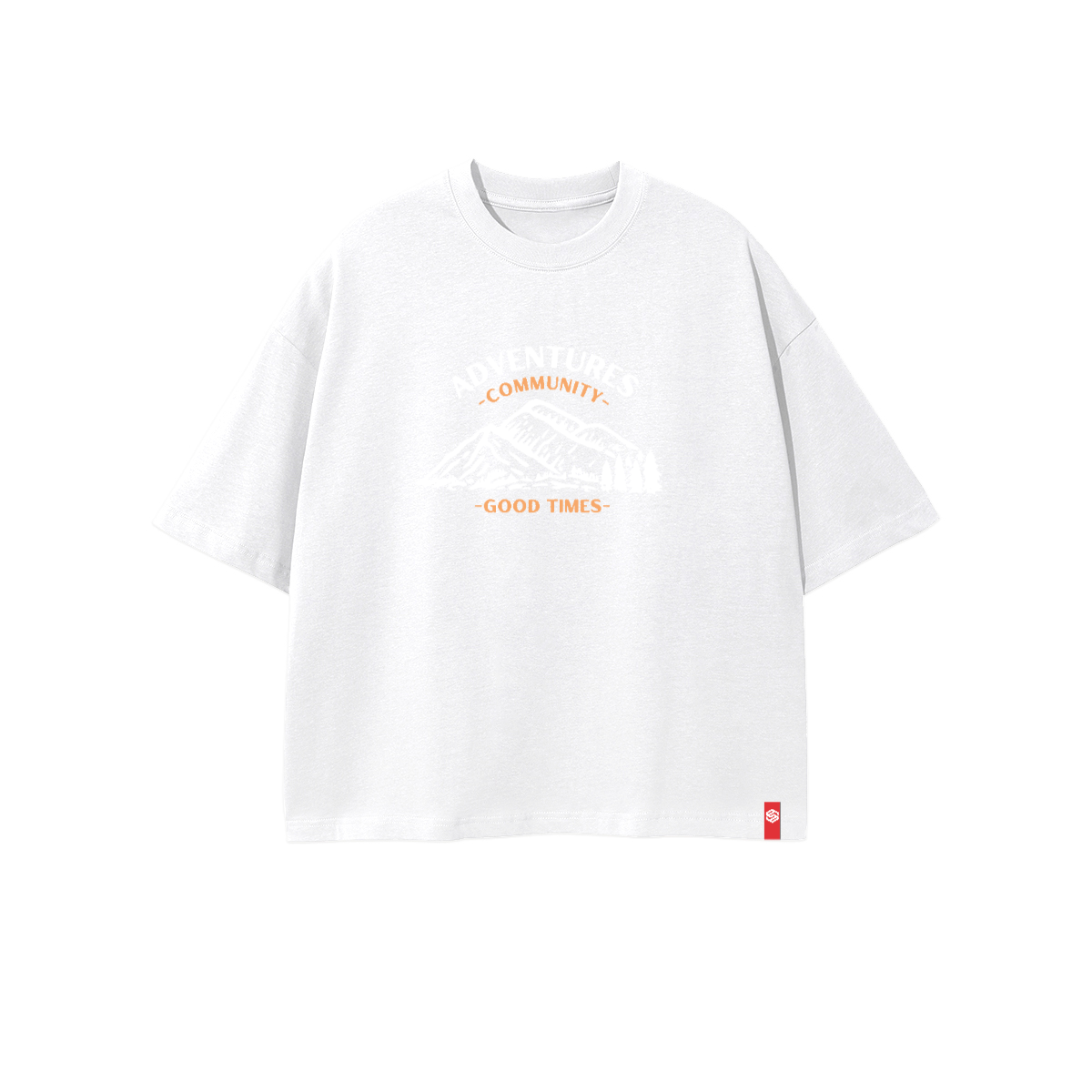 Unisex 100% Combed Cotton Cropped Oversized T-shirt (250g)